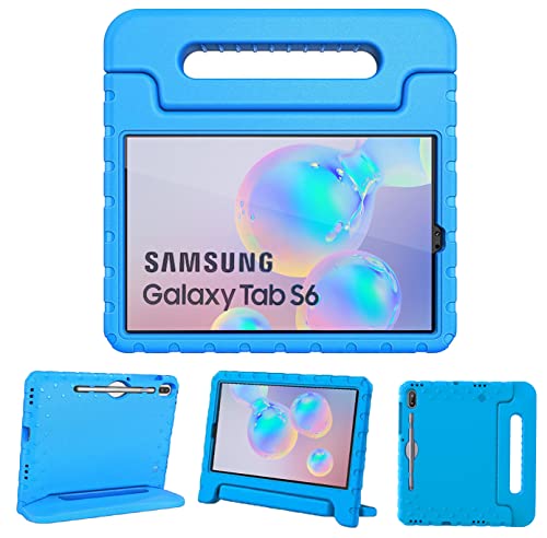 SIMPLEWAY Case for Galaxy Tab S6 10.5 inch 2019 (Model SM-T860/T865/T867), Kids Case for Samsung Galaxy Tab S6 with S Pen Slot Light Weight Shock Proof Protective Cover
