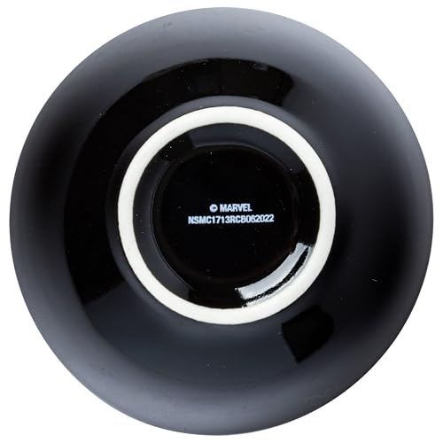 Image of Silver Buffalo Marvel Avengers Featuring Hulk, Iron Man, Captain America, Thor, Black Panther, and Spiderman Ceramic Sushi Set with Dipping Sauce Dish and Matching Chopsticks