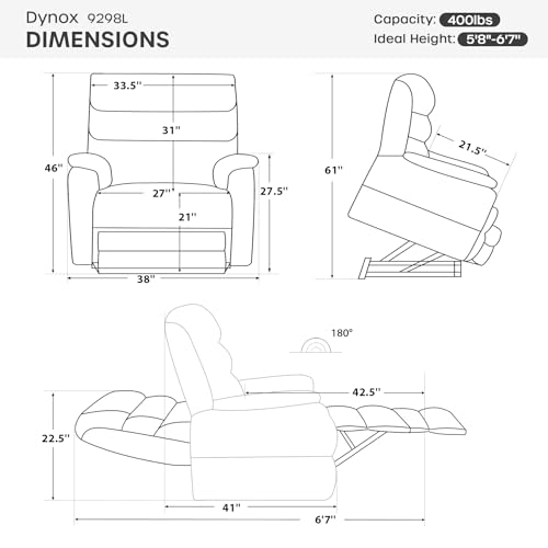 Luxury massage chair recliner