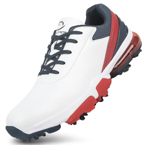 Spikes Golf Shoes Men Training Golf Sneakers Comfortable Walking Footwears for Golfers