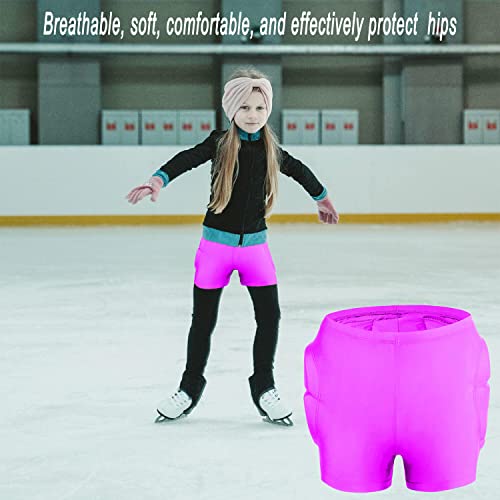 Kids Padded Shorts-HIPS Protective Pads Shorts for Snowboard Ski Skating Cycling,3D Protection for Butt Tailbone3