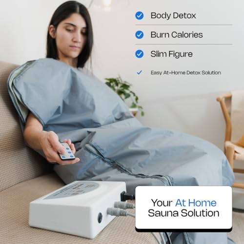 ANGORA BRANDS Sauna Blankets for Home Use - Sauna Wrap Full Body - Personal Sauna - Versatile Sauna Wrap- Portable Sauna for Home Relaxation- Sauna Blanket by Kryn by ANGORA BRANDS - Image 2