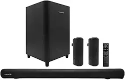 Soundbar Tomate 280W Caixa De Som Home Theater USB Aux