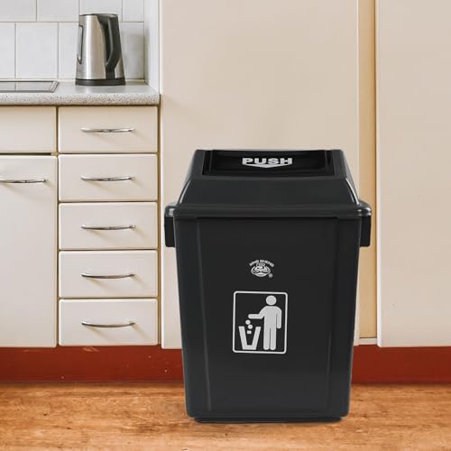 Set 4 Canecas de Basura con Tapa Basculante 6 Galones miniatura 6