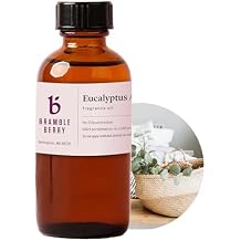 Bramble Berry Eucalyptus and Cotton Fragrance Oil 2 oz | Spa Clean Scent for Soap Making, Candles, Bath Salts, Lotion & Body Scrubs | Skin Safe, Vegan, Paraben & Phthalate Free