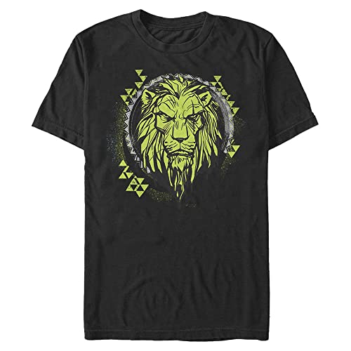 T-shirt Lion King Scar vêtement Disney homme grande taille manches courtes