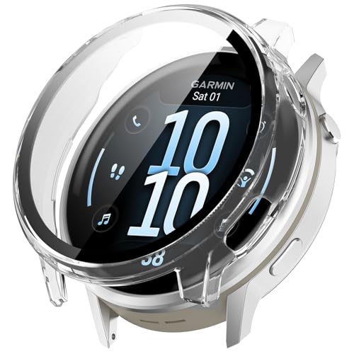 AiMaoo GARMIN(K[~) Venu 4 41mm Ή P[X KXtB ی Jo[ d|PCf ̉ ϏՌ h~ ϐFh~ SʃJo[ Sʕی X}[gEHb` GARMIN(K[~) Venu 4 41mm p