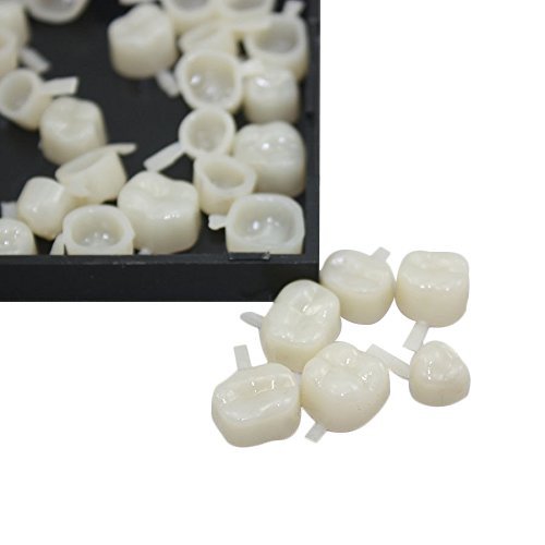 Bonew 1 Box/50Pcs Temporary Crown Material For Molar Teeth #TOP2