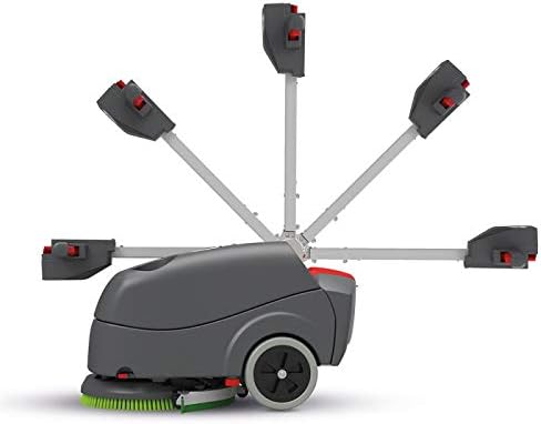 Kikaushio cha Numatic TTB 1840 NX Scrubber chenye nafasi za mpini zinazoweza kurekebishwa