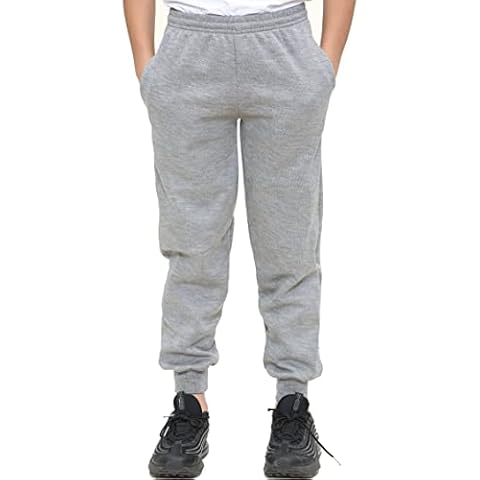 KHIM Kids Fleece Jogging Bottoms Grey Cover