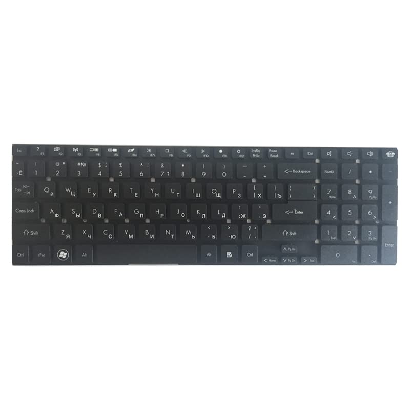 Clavier portable russe RU résoud panne touche Packard Bell easynote P5WS0 LS11