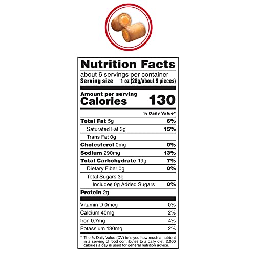 COMBOS Cheese Snacks - Pizzeria Pretzel Baked Snack Packs, Cheese Crackers Snacks, 6.3-Ounce Bag Bulk Box (Pack of 12)