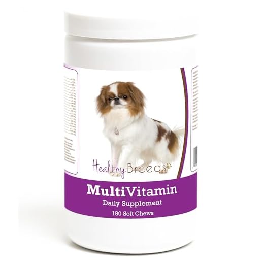 Healthy Breeds Japanese Chin Multivitamin Soft Chew for Dogs 180 Count