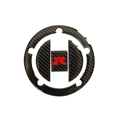 Autocollant bouchon de reservoir moto gsxr anti rayure carbone