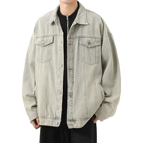 Chaqueta vaquera casual de hombre para tus salidas urbanas de entretiempo