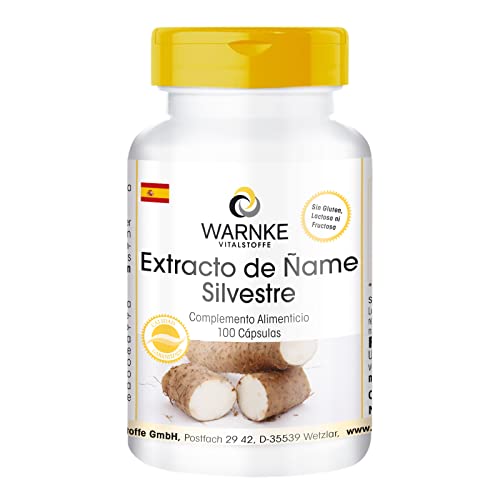 Warnke Vitalstoffe Extracto Ñame Silvestre 100 Cápsulas