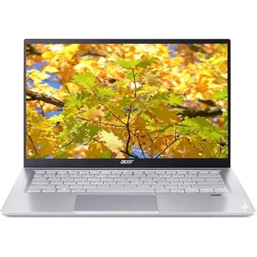 Acer 14'' FHD IPS Laptop, Intel i7-1165G7 Processor Up to 4.69GHz, 8GB Ram, 512GB SSD, Super-Fast WiFi, Backlit Keyboard, Windows 11 OS, Dale Silver, Renewed