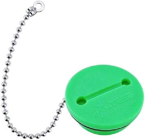 lanema Tapa de relleno de cubierta de nailon profesional con cadena consin llave de 1.5 pulgadas, instalación rápida adecuada para barcos, yates