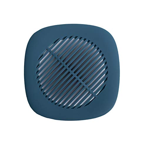 Scarico a pavimento Coperchi di scarico per doccia Scarico tubo in silicone Tappo raccogli capelli con ventosa per bagno Cucina Vasca da bagno Lavello Filtro Tappo Scarico a pavimento Coperchio (Color