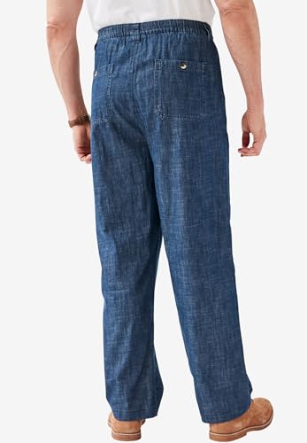 KingSize Men's Big & Tall Knockarounds Full-Elastic Waist Pants2