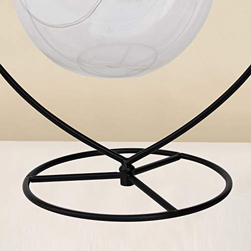Yy Yearchy Awesomes Air Plant Stand/Flower Pot Stand Holder Iron Pothook Stand For Hanging Glass Terrarium (Big Heart) #TOP5