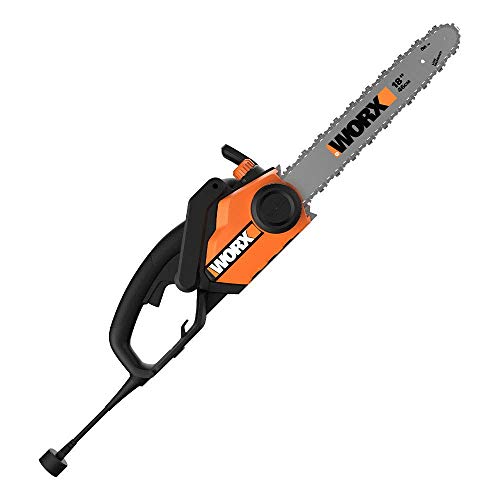 WORX WG304.2 Saw 18-Inch 15.0 Amp Electric Chainsaw with Auto-Tension, Chain Brake (Renewed)