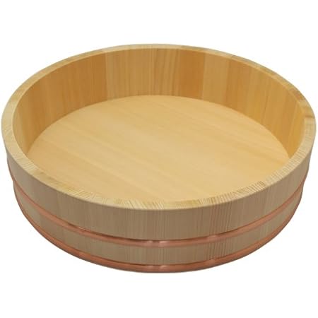 Amazon 木曽の桶屋 木曽さわらの寿司桶１尺３寸 １升用 飯切 飯台 ３９cm おひつ オンライン通販