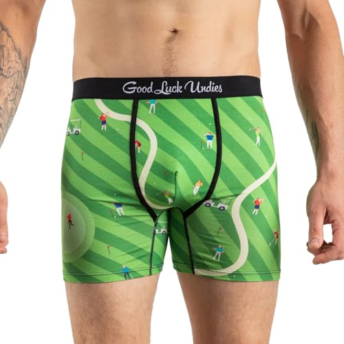 Good Luck Undies Men's Golf Boxer Brief Underwear4