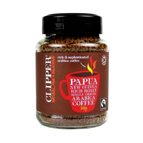 Clipper Kawa rozpuszczalna - Papua Nowa Gwinea 100 g (opakowanie 6 szt.)
