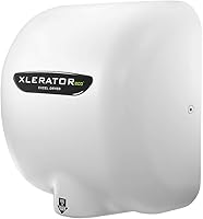 Vista 3 de Excel XLERATORECO XL-BW-ECO - Secador de manos automático de alta potencia, cubierta termoestable blanca (BMC), 110 V