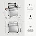 BURNHARD® Gasgrill 6-Brenner, 3,5 kW Edelstahl-Stabbrenner, Infrarot-Keramikbrenner, Heckbrenner, Seitenkochfeld, Edelstahlrost, große Grillfläche, Piezo-Zündung – Fat FRED Deluxe