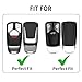 T-carbon Key Fob Cover Fits A4 A5 Q5 2017-2024 RS4 RS5 S5 S4 SQ5 2018 2019 2022;Real Carbon Fiber Key Shell Protetor Fits Audi R8 TT TTS TT-RS 2023 Smart Remote Key Accessories