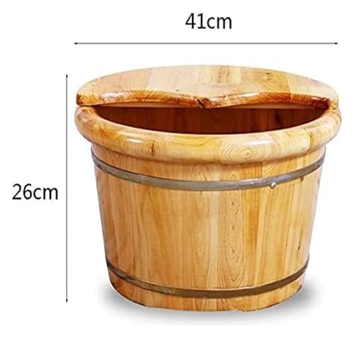 Bañera de Madera para Pies con Tapa y Masajeador miniatura 2