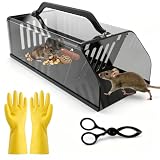 Humane Mouse Traps Indoor for Home,Live Mouse Trap Cage Indoor Outdoor Use