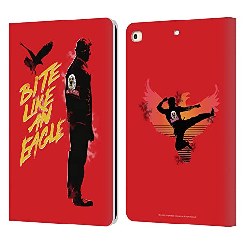 Étui portefeuille iPad 9.7 en cuir à rabat magnétique imprimé Johnny Lawrence