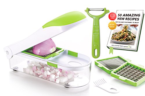 Vegetable's Chef - Onion, Vegetable, Fruit and Cheese Chopper - Dice,...