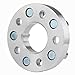 cciyu 5x110 to 5x114.3 Wheel Spacers 1 inch Thread 12x1.5 Hub Bore 65.1 Wheel Spacers Adapters Fit for 2014-2017 for Cherokee|2013-2016 for Dart|2004-2012 for Malibu 4PCS