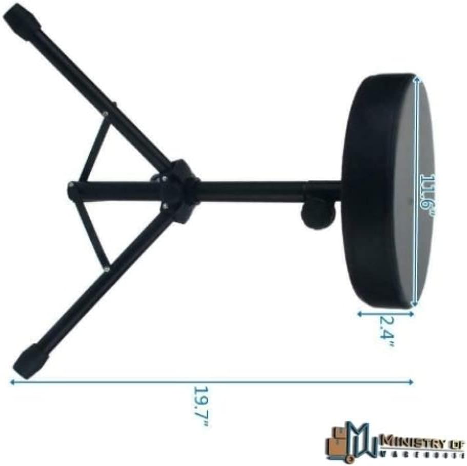 Drummers Percussion Padded Seat Stool Drumming Chair Stand
