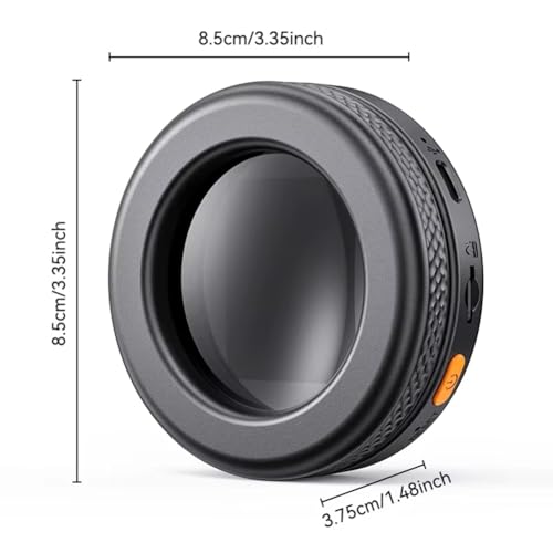Microscope numérique de poche 500x LED avec écran IPS 2" pliable