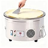 YIGECHENXIN Crepera Comercial de Temperatura Constante, con Interruptor de Aire. Utensilios de Cocina multifuncionales y Resistentes para Preparar Crepes. Fácil de Usar para Puestos de Comida.