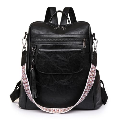 Sac à dos multicolore similicuir texturé : le cadeau idéal de voyage