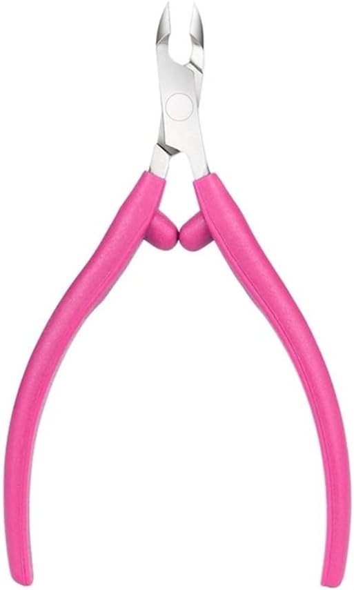 Nail Art Cuticle Nippers Cutter Pliers Remover Manicure Clipper Scissor Pedicure Fingernail Trimming Tool,Black