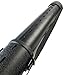 CALPALMY 2-Pack Extendable Poster Tubes Expand from 30.5” to 49” with Shoulder Strap and Handle | Carry Documents, Blueprints, Drawings and Art | Black Portable Durable Round Storage Cases