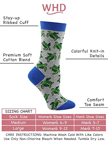 Sea Turtle Socks for Women - Turtle Lovers Gift Ideas - Tortoise Socks Ocean3
