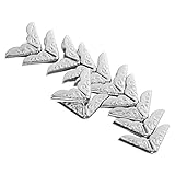 Coins de livre : design extérieur ancien et délicat, protégeant votre livre et décorant très bien votre livre, coins de livre vintage.