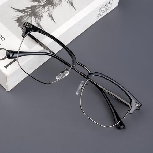 Image of Blue Light Blocking Glasses for Men Anti-Fatigue Computer Monitor Gaming Glasses Prevent Headaches Glasses