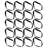 Large compatibilité : convient à une variété d'appareils, des courroies de magnétophones anciens aux pièces détachées pour lecteurs de cassettes modernes, s'adaptant facilement aux divers besoins de réparation des utilisateurs. courroies de cassettes en caoutchouc de rechange, pièces détachées pour lecteurs de cassettes