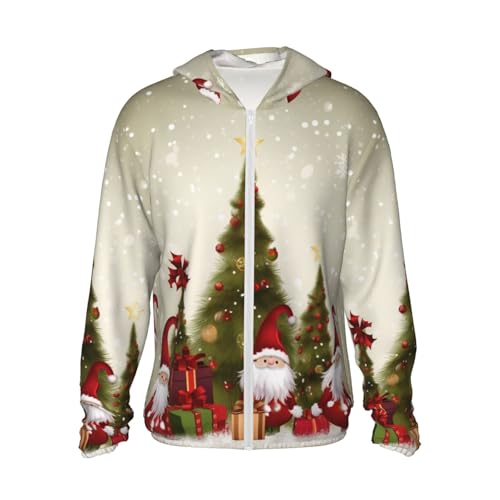 Chemise de soleil pour femme vêtement anti-UV motif Merry Christmas