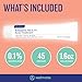 WELMATE - Adapalene Gel 0.1% - Acne Treatment - Skin Care - Daily Topical - Acne Skincare - Pimple Cream - Acne Cream - Oil & Fragrance Free - 1.6oz / 45g