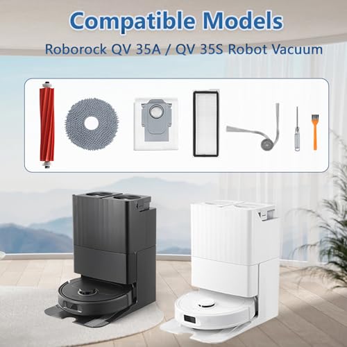 Accessories Kit Compatible with Roborock Q Revo Robtic Vacuum Cleaner - Image 3